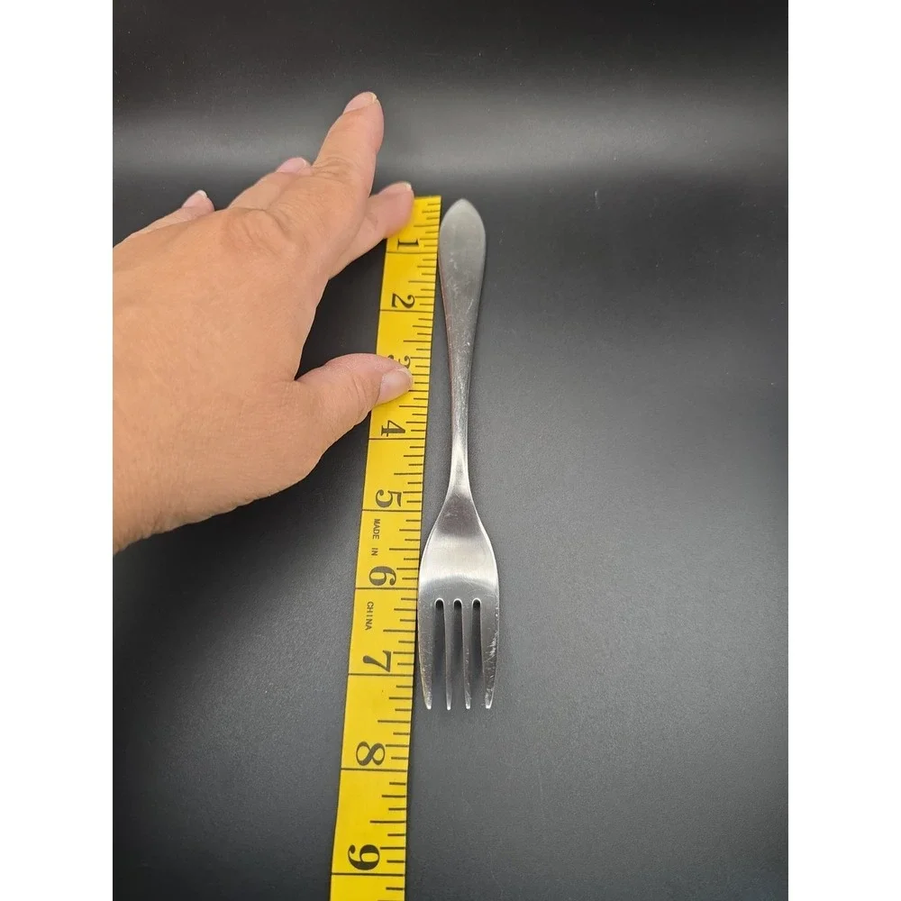 Set Of 3 Salad Forks Robert Welch MERIDIAN SATIN Stainless Steel Flatware 7 1/4